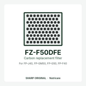 Sharp FZ-F50DFE Carbon Replacement Filter image 1