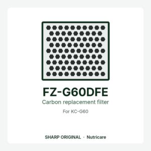 Sharp FZ-G60DFE Carbon Replacement Filter image 1