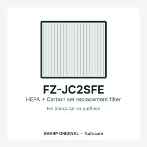 Sharp FZ-JC2SFE HEPA + Carbon Filter Set image 1